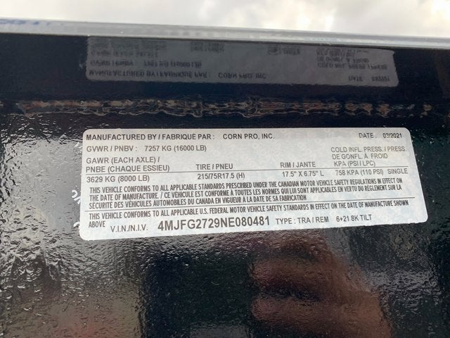 2022 CORN PRO ST235 6+21 Base