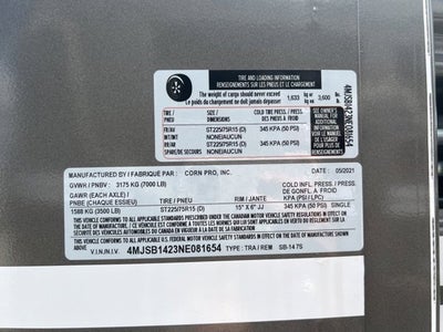 2022 CORN PRO SB-14 7S Base