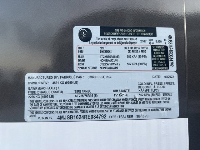 2024 CORN PRO SB-16 7S Base