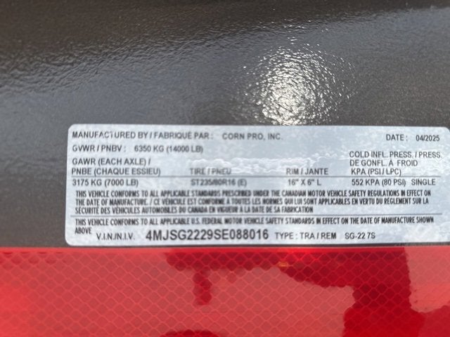 2025 CORN PRO SG-22 7S LIVESTOCK Base