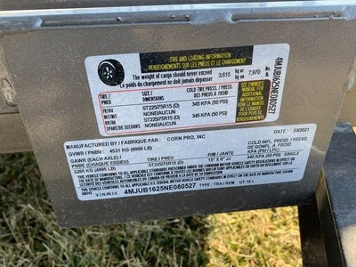 2022 CORN PRO UT-16 Base