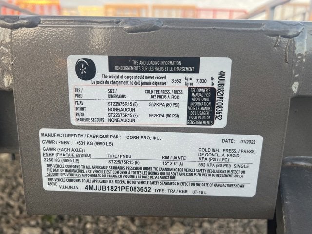 2023 CORN PRO UT-18 L Base