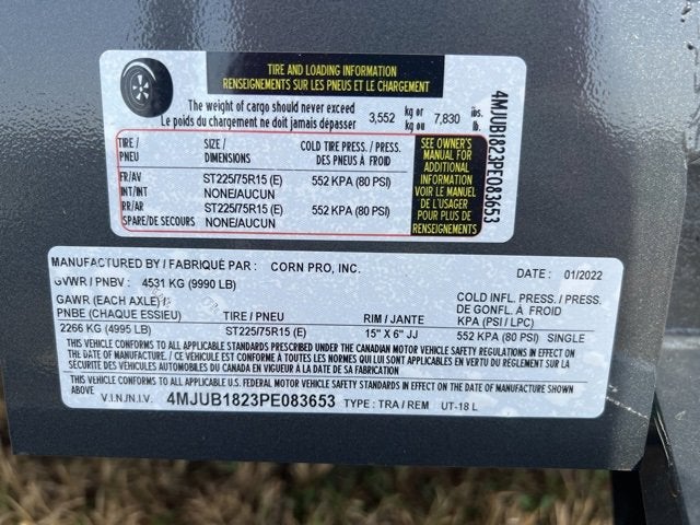 2023 CORN PRO UT-18 L Base