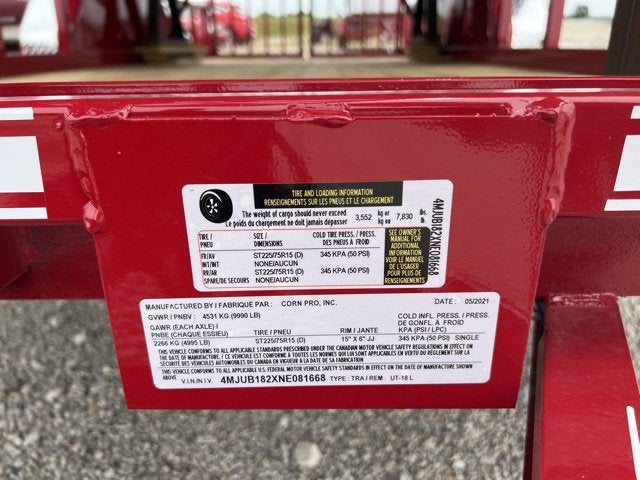 2022 CORN PRO UT-18 L Base