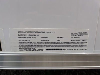 2023 PACE JOURNEY SE CARGO 7X14 Base