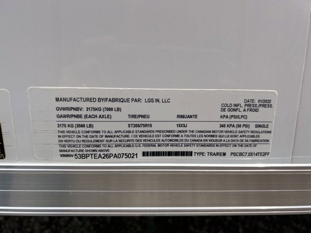 2023 PACE JOURNEY SE CARGO 7X14 Base