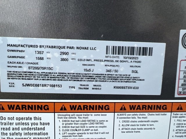 2024 LOOK V-NOSE 5X8 Base