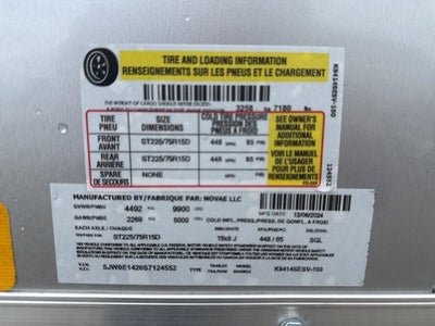 2025 LOOK CARGO TRAILER 7X14 Base